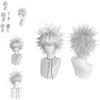 Hunterxhunter Cosplay-Perücke aus Hochtemperaturseide für Rollenspiele und Kostümveranstaltungen