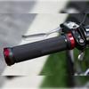 Bicycle Handlebar Grips Aluminum Alloy Double Lock-On Anti-Slip Rubber for MTB Fixed Gear Bike