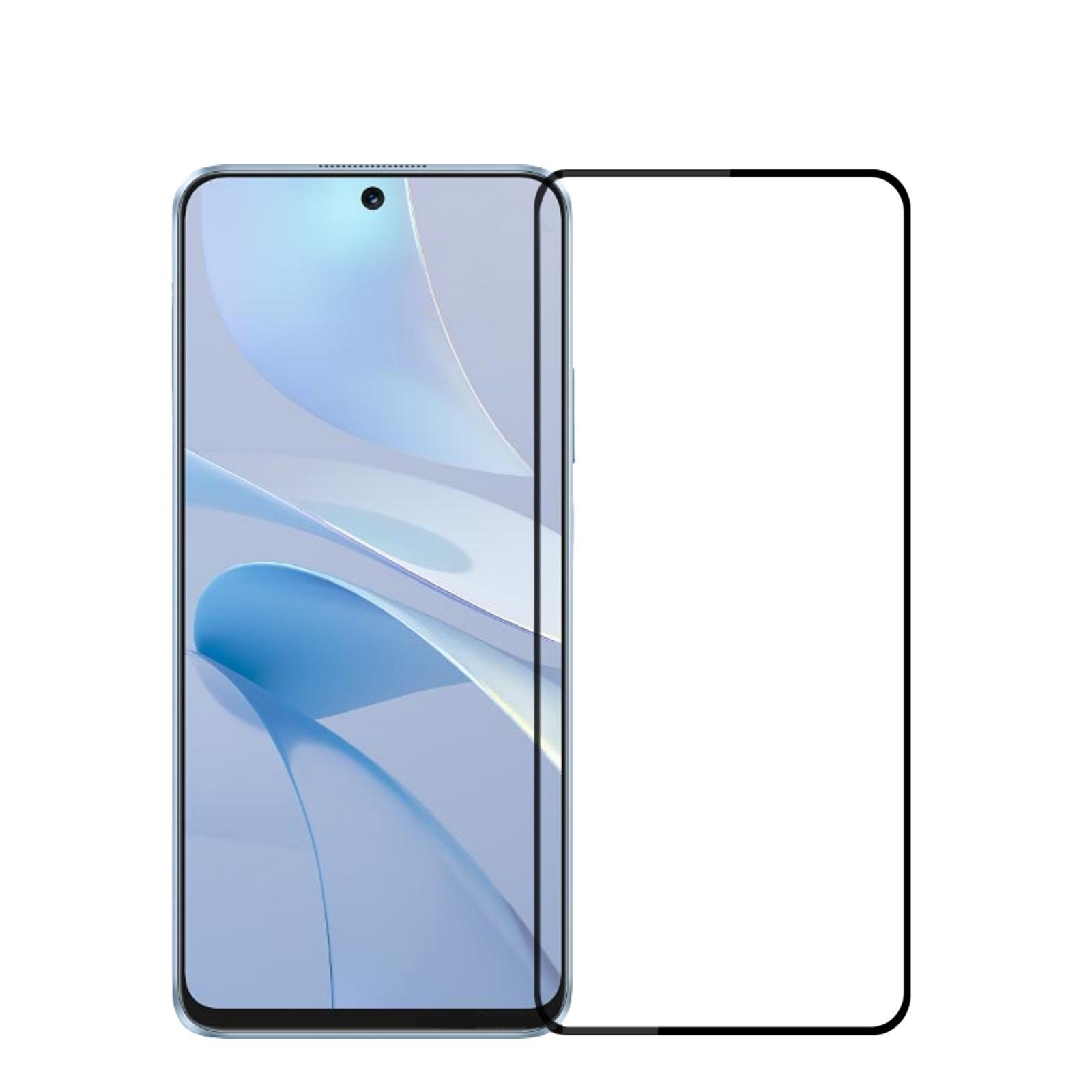 

For Huawei nova 13i 4G Screen Protector MOFI 9H Full Glue Full Coverage High Aluminum-Silicon Glass Film Black