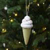 Green Christmas Hanging Decoration Cartoon Cane House Gift Candy Cake Ice Cream Hanging Pendants Photo Props Foam