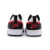 Nike Court Borough 2 Low White University Red GS BQ5448-110