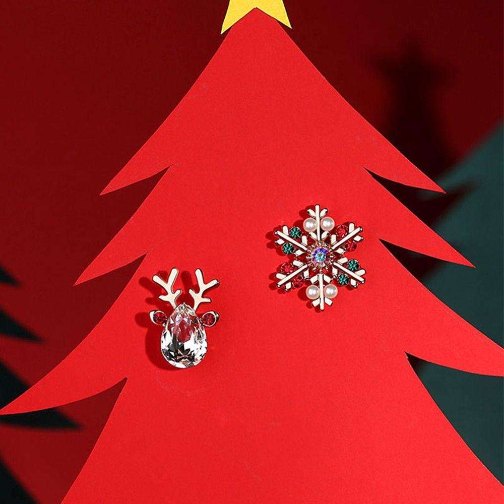 Bell Girl Gift Christmas Earrings Women Stud Earrings Korean Style Earrings Fashion Jewelry