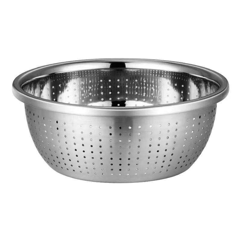 EFULLOT 304 Stainless Steel Extra Thick Drain Basin Set, 2-Pack