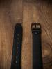 Men's Leather Belt PSN-01-D1 BLACK 110