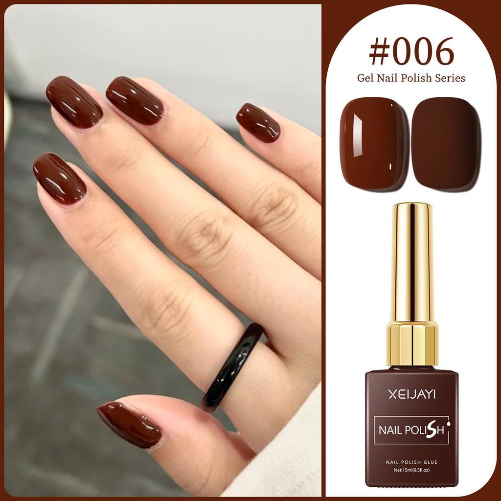 XEIJAYI 15ml Solid Color Nail Gel - 72 Color Options for Nail Art Salons