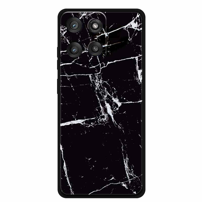 For Motorola Edge 60 Stylus Case Marble Painted Silicone Back Cover Case for Edge 60 Stylus Case Back Coque Edge 60 Stylus Cases