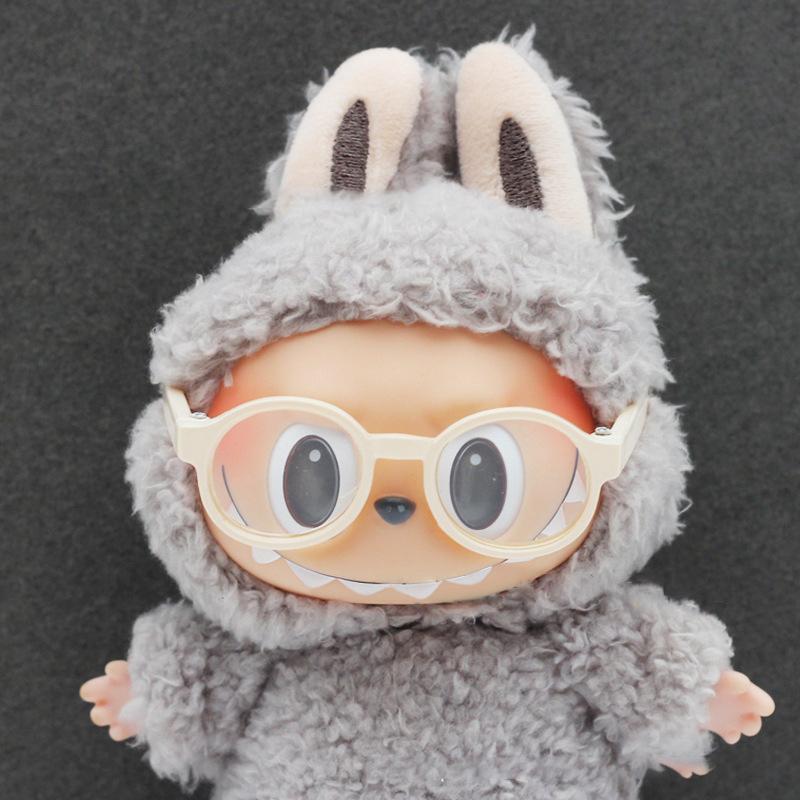1Pcs Glasses For Mini Cotton Dolls Plastic Glasses Plush Doll Sunglasses Decoration Candy Colored Glasses Doll Accessories