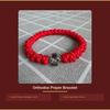 Handmade Polyester Braided Prayer Rope Eastern Orthodox Cross Wrist Jewelry