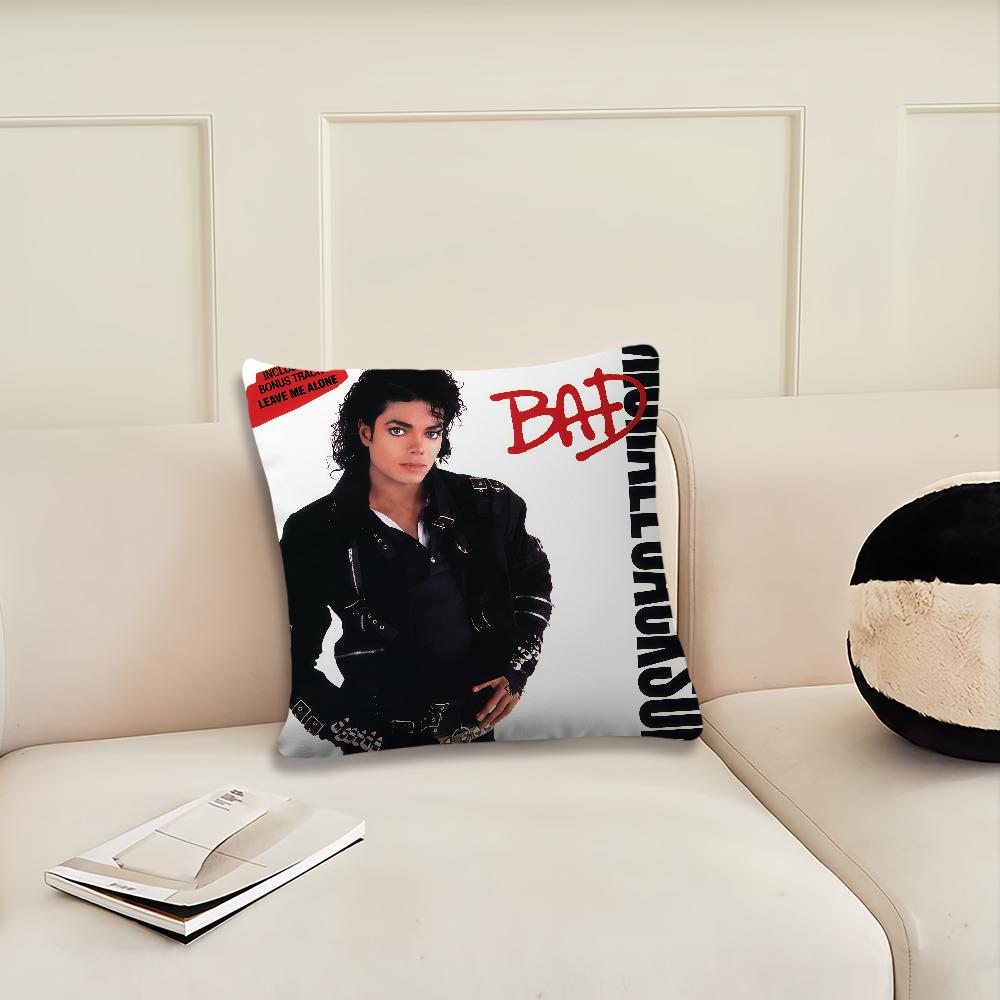 M-michael J-ackson Singer cushion cover Pillow Cover Decoration Room Home Sofa living Office Car Nordic Simplicity