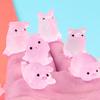 Creative Cartoon Figure Duck Model Decoration Cute Little Pigs Car Center Console Dashboard Ornament Decors