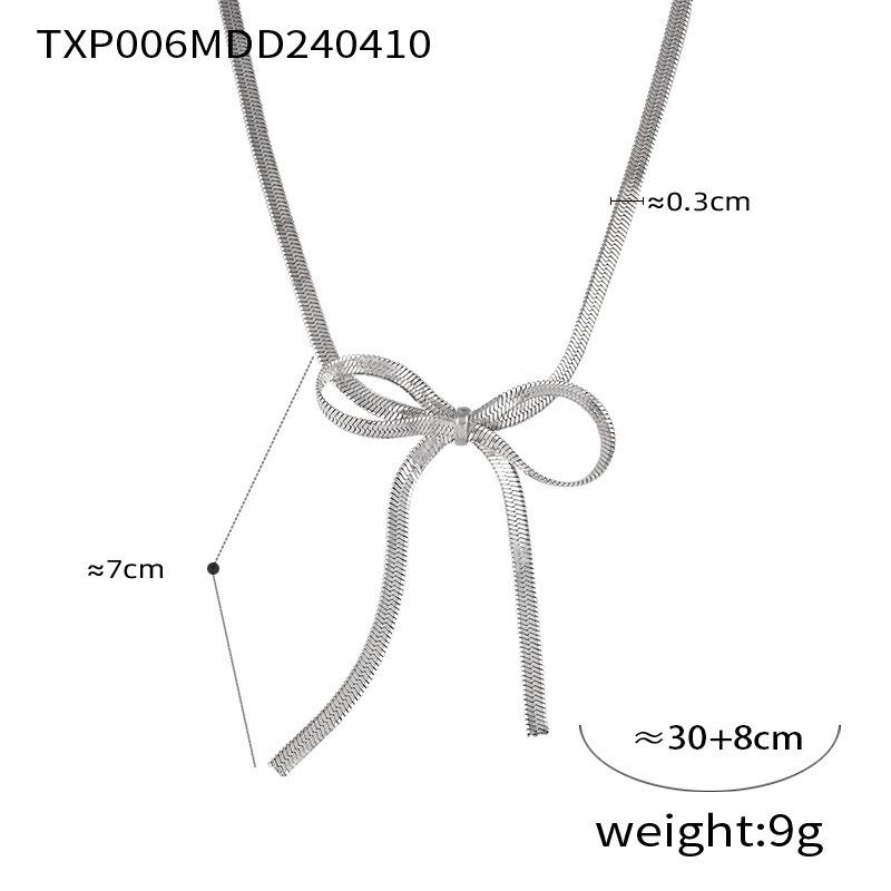 Meier Bowearring Bowknot Jewelry - Niche Metal, Instagram-style Design Jewelry Set