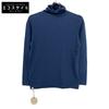 TOYOBOSHI Blue AMARA 09IT-SC0002 Silk Cashmere Turtleneck Knit Tops 2 blueUsed