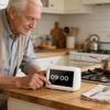 Auto Updating Seasonal Time Instrument With 5 Recurring Alarms Big Screen Information Storage Great For Cognitive Health Individuals