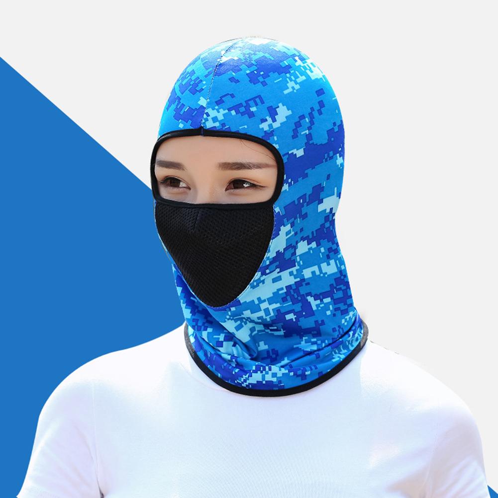 Outdoor Sports Face Cover Hiking Cycling Camping Hunting Cap Summer Breathable Cycling Motorbike Full Face Masque For Men Women