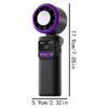 Small Fans Portable Foldable Ultra Quiet 5 Speeds Cooling Portable Tabletop Fan For Outdoor Travel Beach Camping Hiking Home