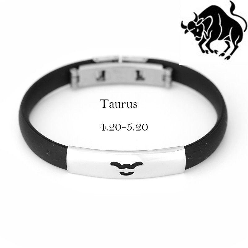 Timeless Constellation Stainless Steel Silicone Bracelets For Men And Women