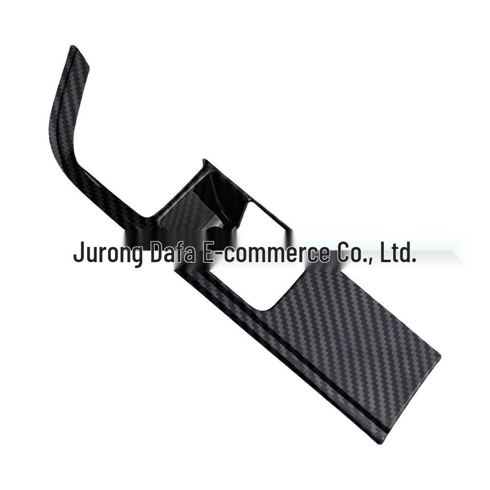 

22 Kia Sportage Рамка регулировки фар из углеволокна и наклейка на переключатель