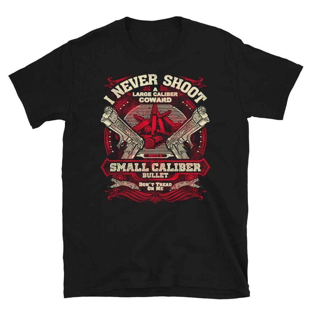 Gun Control I Never Shoot 2nd Amendment Freedom T-Shirt S