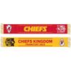 Schal - NFL - Kansas City Chiefs - Weiß - 150x18cm - 100% Acryl