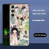 A-Aya Takano-O For Samsung Galaxy S25 S24 S23 Ultra S22 S21 Plus S20 Black Soft Silicone Protective Case
