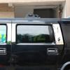 Stainless Steel For Hummer H2 2003-2009 Car Window Center Pillar C-pillar Decorative Patch Car Exterior Accessories