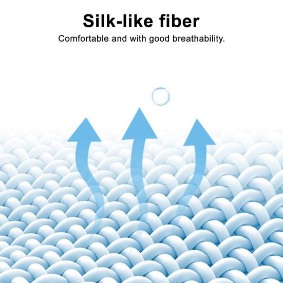 Sun Protection Guard Lightweight Breathable Sunblock Face Guard Gradient Dyeing Technology Ice Silk Face Guard