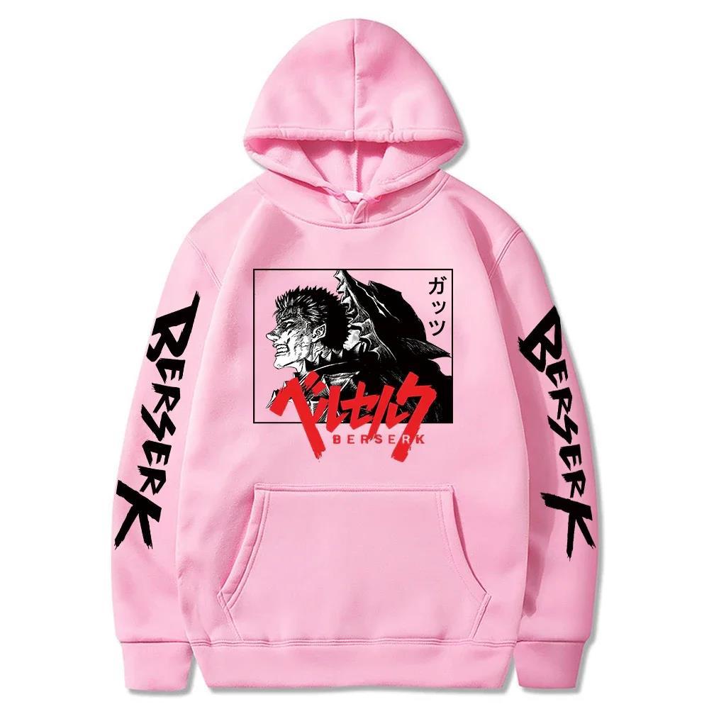 Japan Anime Berserk Guts Hoodies Sweatshirt Loose Casual Man