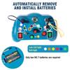 Kids Handheld Switch Socket Led Lights Button Toys Montessori Busy Board Analog Circuit Board Education Cognitive Baby Game Gift
