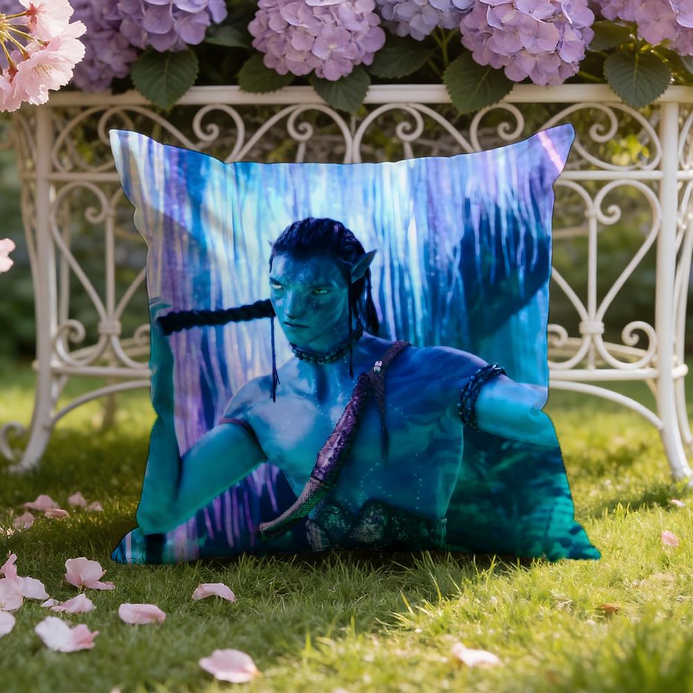 Film A-Avatar Cushion Cover Home & Car Dual-Scene Pillow Cover: Reversible for Premium Comfort