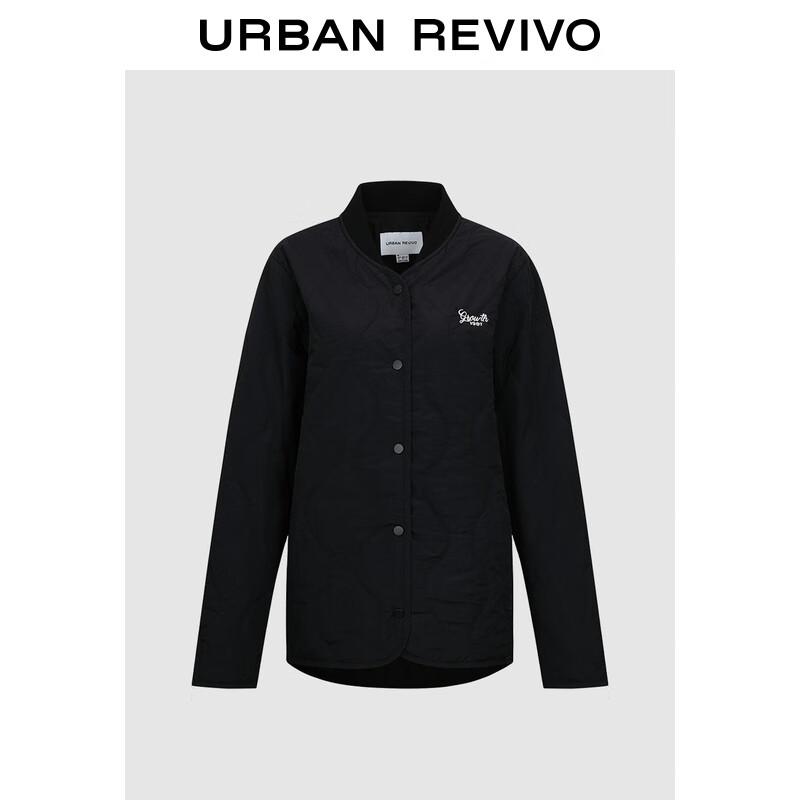 UR Women's Embroidered Quilted Stand Collar Jacket