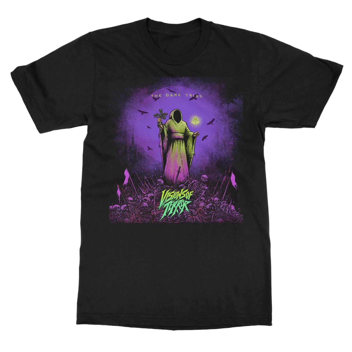 

Visions of Terror Logo A Casual Tshirt Luxury Brand for Men and Women M