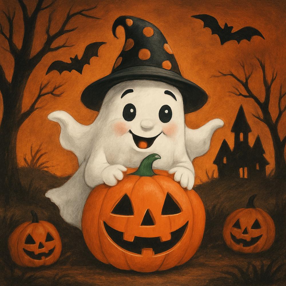 Unique Halloween Party Decoration Handmade Decorations Pumpkin Statue Holiday Display