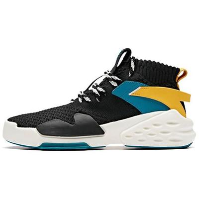 Badass Casual Mid-Top Sneakers Men Sneakers Black Green White 11918080-5