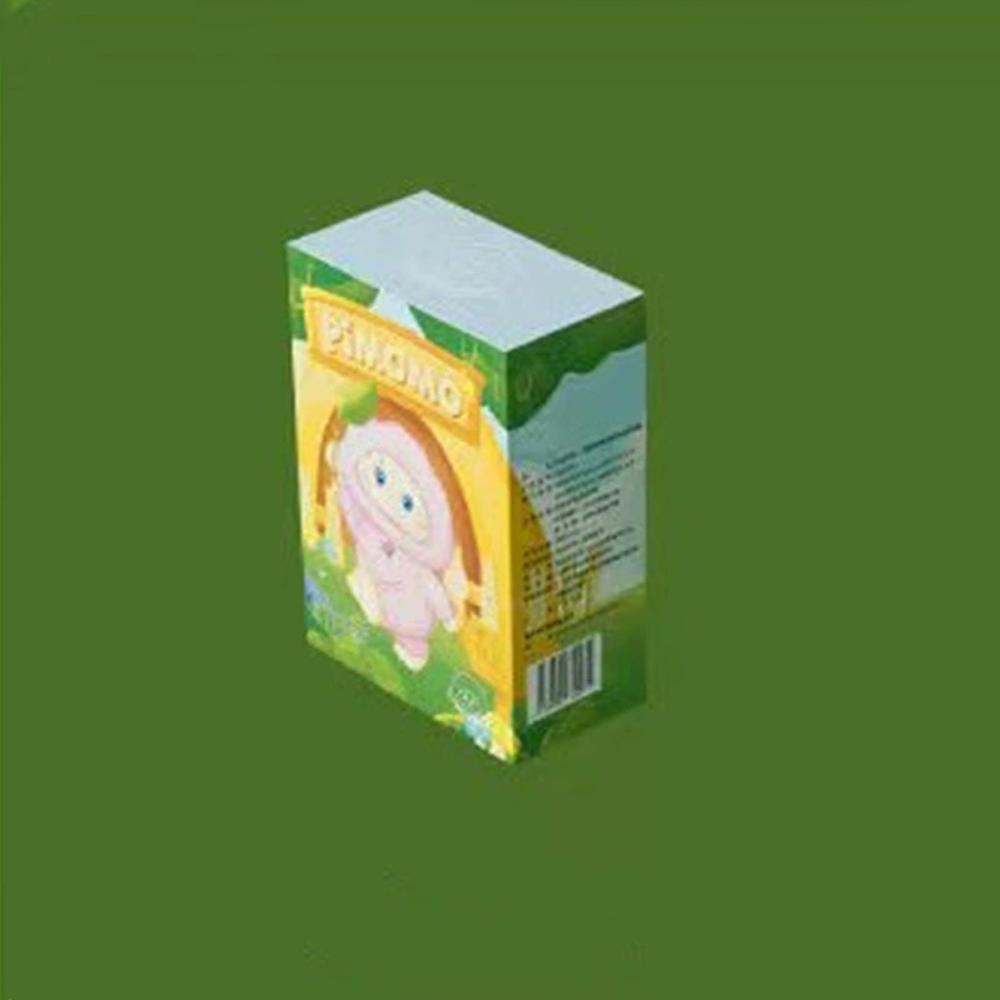 Slepá krabička Pimomo plyšová série Roztomilá vinylová panenka Taška Originální přívěsek Krabička Hračka Stolní ozdoba Sběratelská Dětské překvapení Tajemné dárky