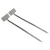 304 Stainless Steel Plant Markers Waterproof Reusable Metal Labels for Garden with Marker Pen for Herb Vegetable Identification
