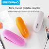 Kw-trio Mini Stapler Set Staples Paper Binder Stationery Kawaii Binding Tools School Supplies Office Accessories