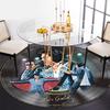 Elvis Presley Live At Madison Square Garden Picture Disc LPRound Non-Slip Chair Mat Chair Carpet for Office Rugs for Office Decor Gift For Valentine's