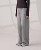 DANGLEDROP Dgdp Legline Wide Sweatpants Melange Grey