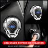 Car One-Click Start Buttons Protective Cover Emblem Decoration For Ford Fiesta Ranger Mondeo Fusion Escape Kuga Focus Mustang CVX1