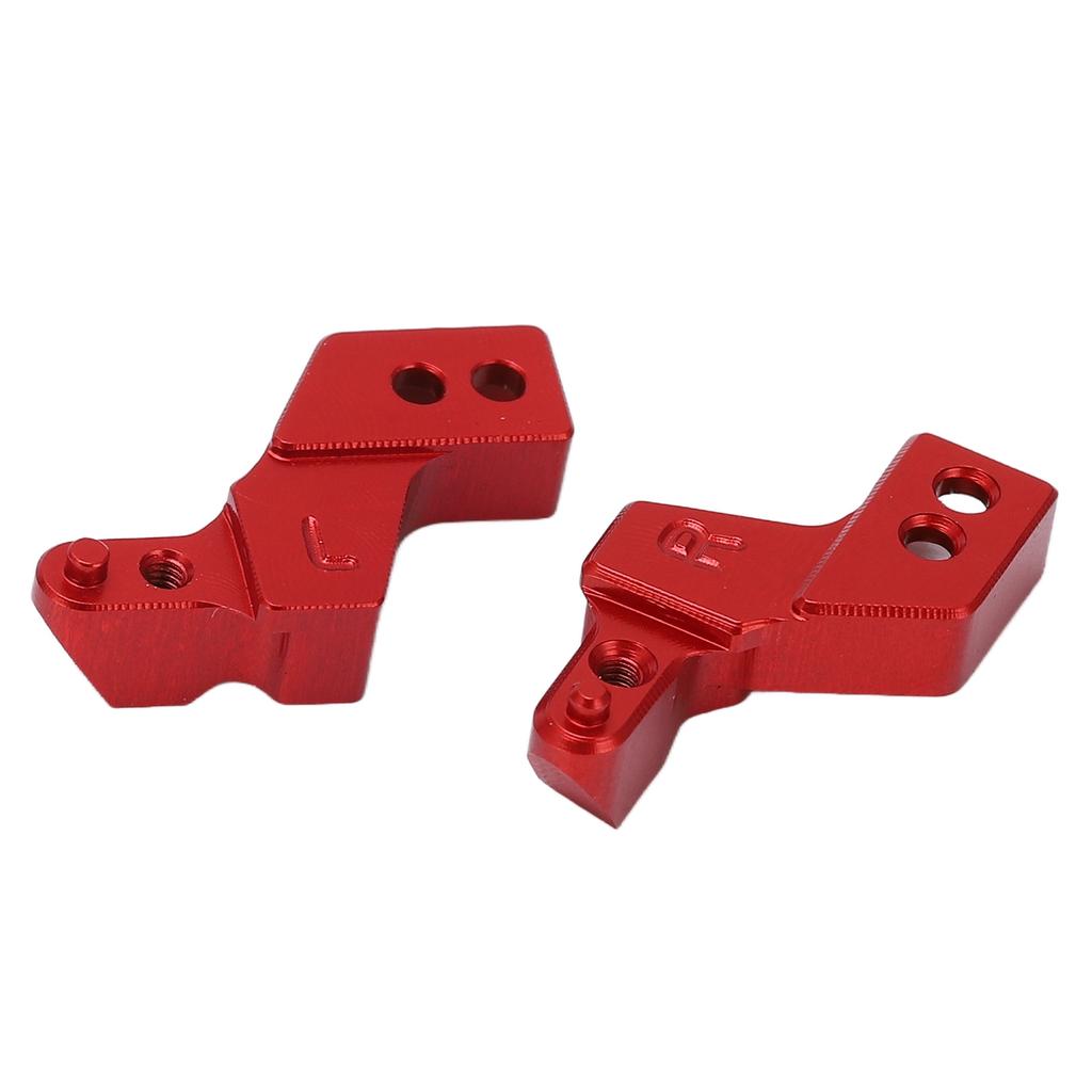 2 pièces Supports de pare-chocs avant Alliage d'aluminium Léger Sièges de fixation avant avec Vis Clé pour AXIAL