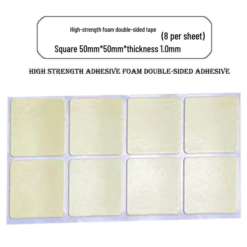 High-Viscosity Waterproof White PE Foam Double-Sided Adhesive Hook Tape