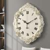 Retro Wall Clock Decoration Silent Living Room Wall Watch Fashion Dining Room Clock Light Luxury Home Decoration Accessories