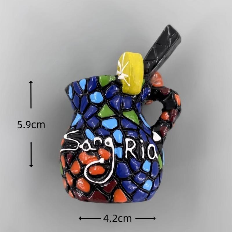 

Spain Souvenirs Mallorca Fridge Magnets Home Decoration Madrid Fridge Stickers Message Board Magnetic Stickers Wedding Gifts