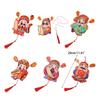 God of Fortune Fridge Sticker Magnet God of Fortune Hanging Ornament Lucky Money Pockets Chinese Redness Envelope