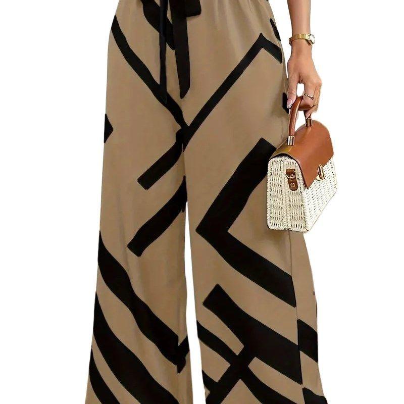 Stylish TieWaist Palazzo Pants for Women S7049 S7049 Womens