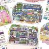 Infeel.Me 2.5D Scenery Stickers - My Little House Series: Episode 7 Miniature Houses Craft Fun