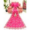 New Launch – Luxury Japan Satin Silk Saree with Coding & Sequins Embroidery Work