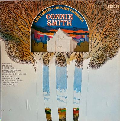 LP Record CONNIE SMITH - City Lights-Country Favorites CAS2550 RCA Camden 1972 US Folk Used