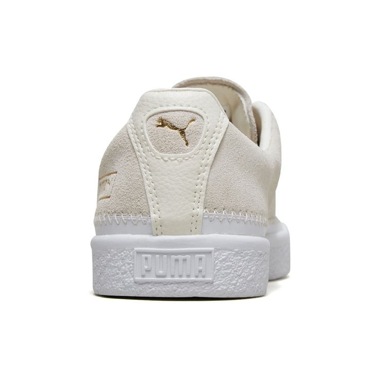 Puma Suede Series Trim Low-Top Sneakers Unisex Sneakers Off-White 369639-04