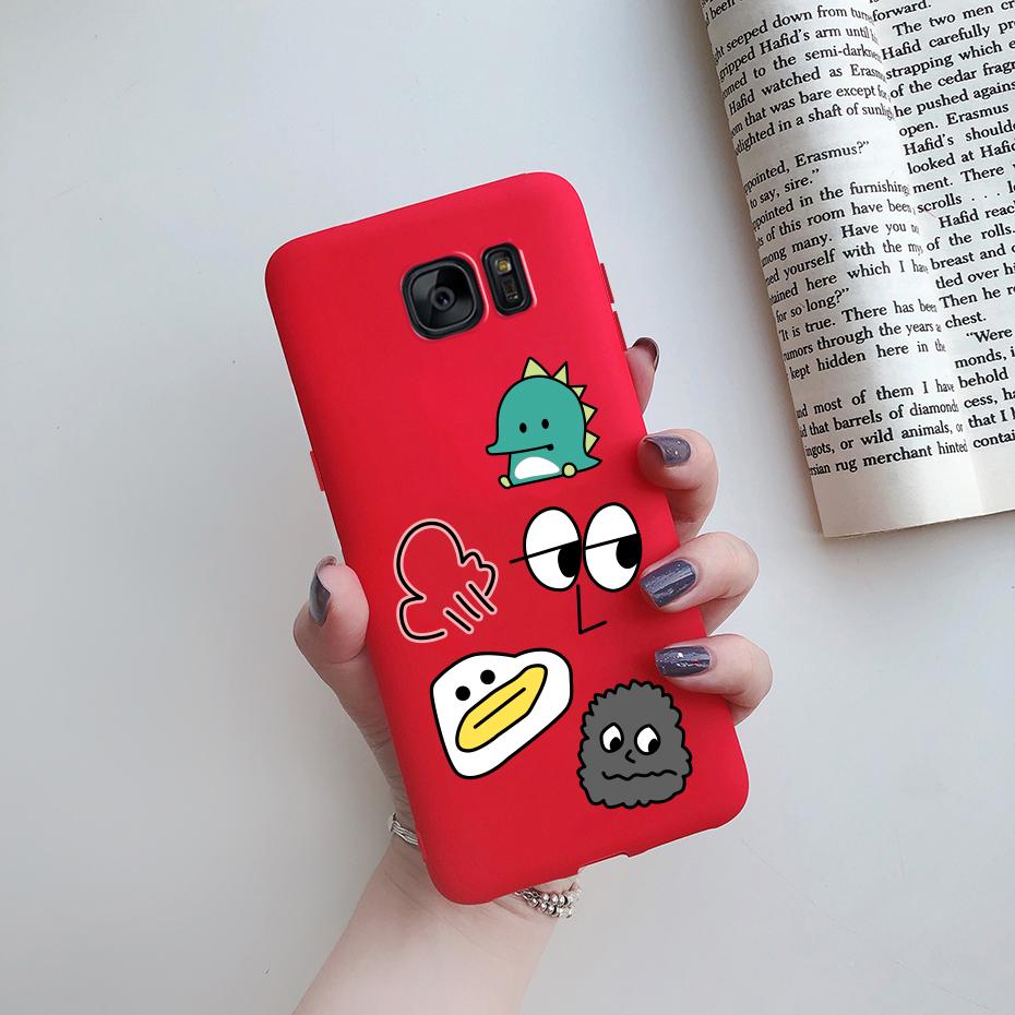 case for samsung galaxy s7 edge s7edge s 7 edge G930 G935F samsung s7 case phone silicone cute soft protective back cover cases